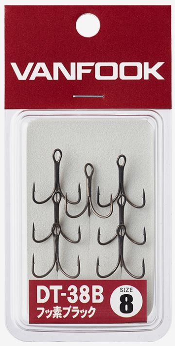 Vanfook DT-38 Treble, Light Wire Treble Hook