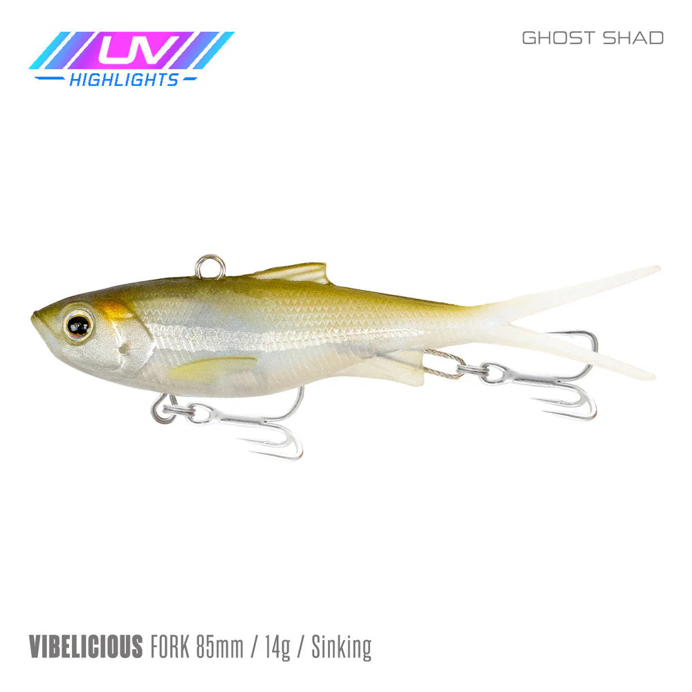Samaki Vibelicious Fork 85mm 14g Soft Vibe Lure
