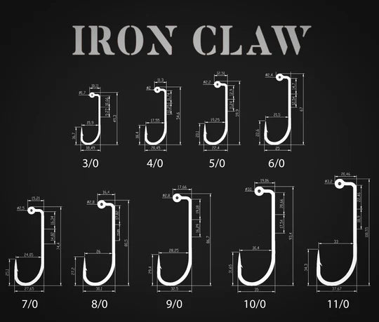 Irukandji Iron Claw HD Jig Heads