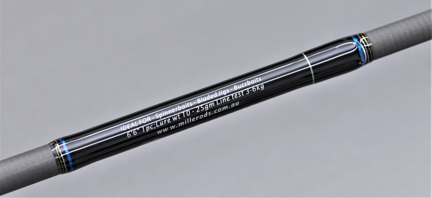 MIllerods Riverbass BladeFreaK 661 Baitcast Rod
