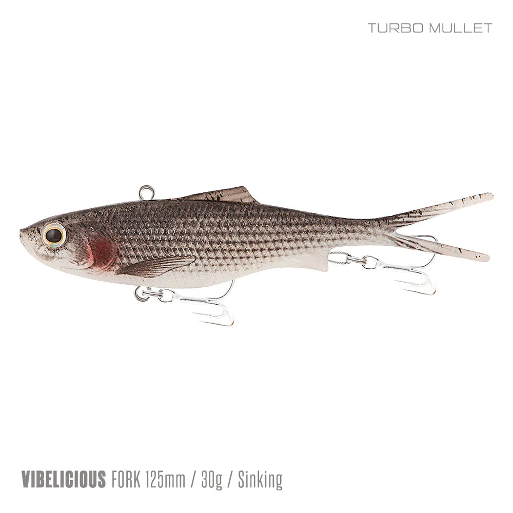 Samaki Vibelicious Fork 125mm 30g Soft Vibe Lure