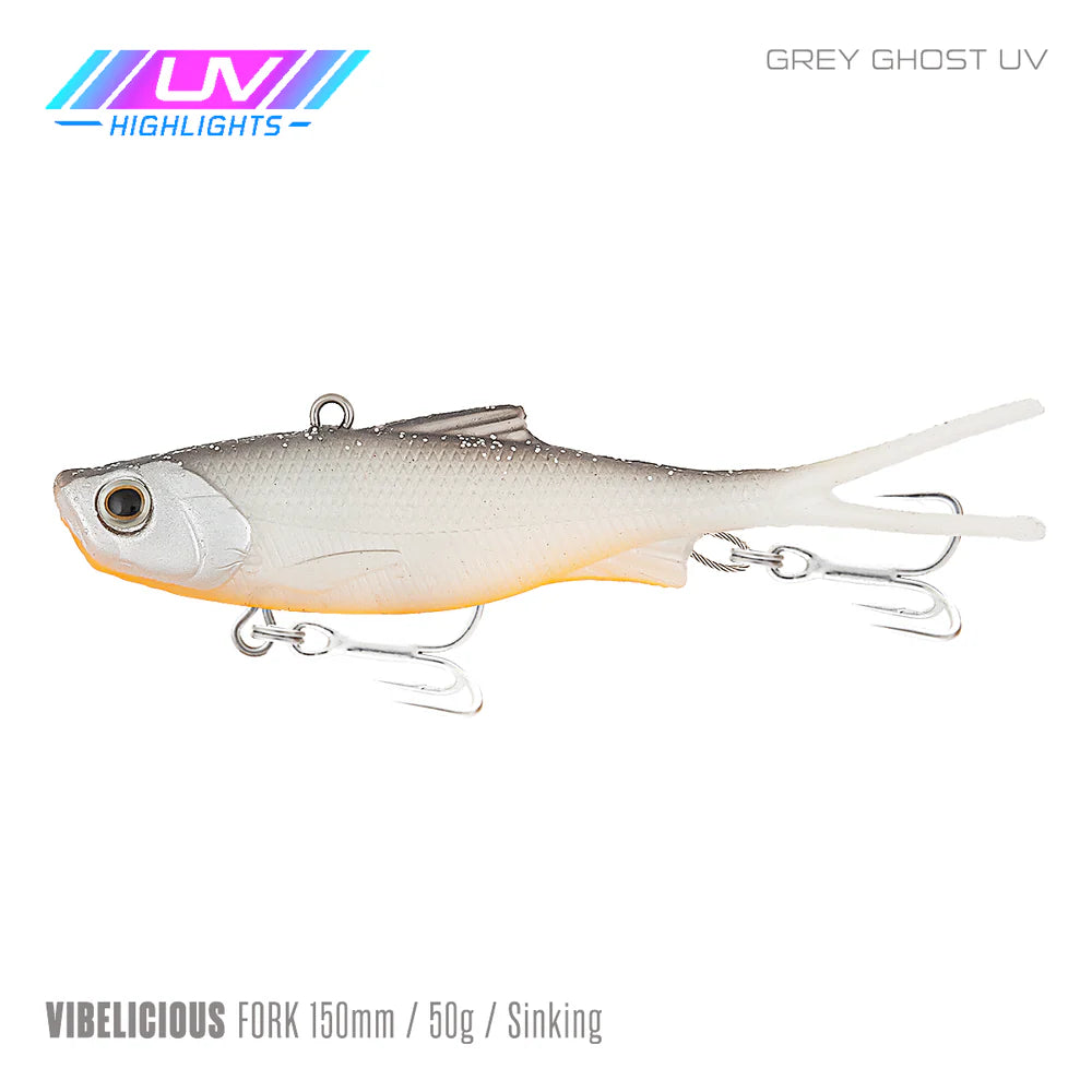 Samaki Vibelicious Fork 150mm 50g Spft Vibe Lure