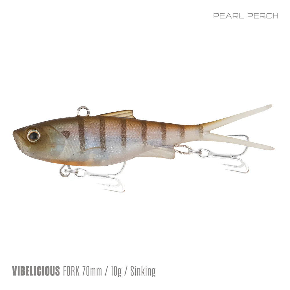 Samaki Vibelicious Fork Tail 70mm 10g Soft Vibe Lure