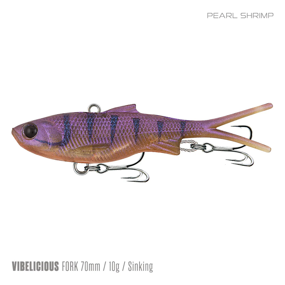 Samaki Vibelicious Fork Tail 70mm 10g Soft Vibe Lure