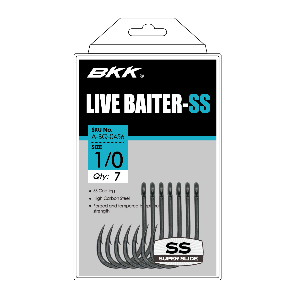BKK Live Baiter SS Hooks