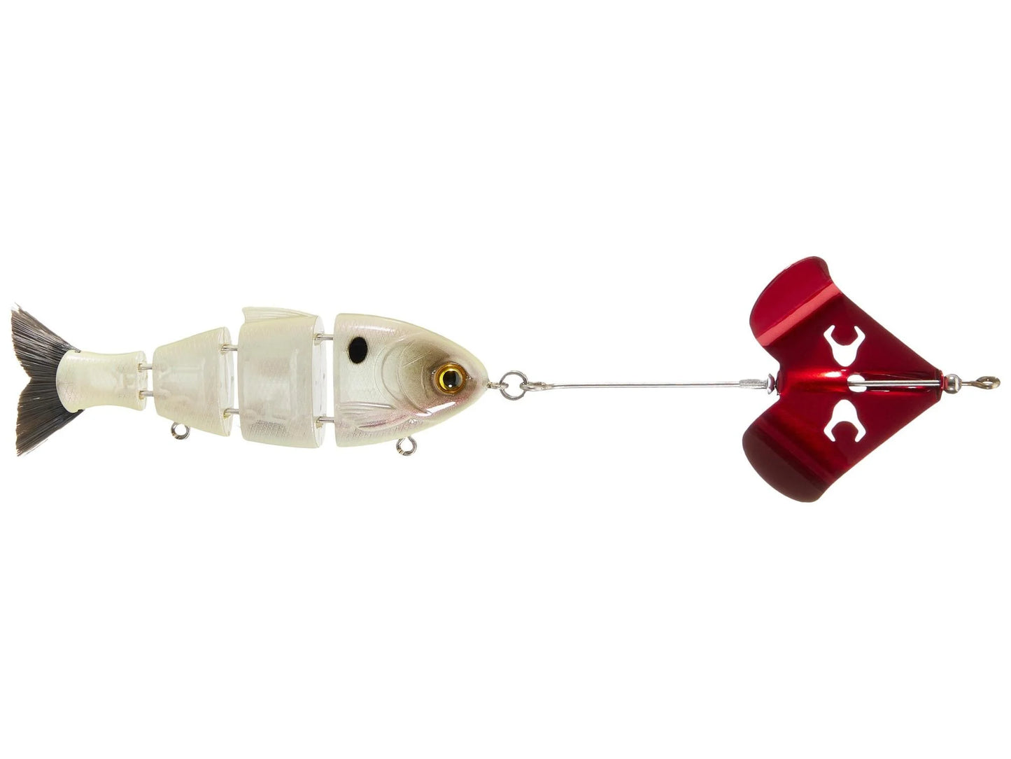 BUcca Buzzing Baby Bull Shad 3.75in Buzzing Swimbait Lure