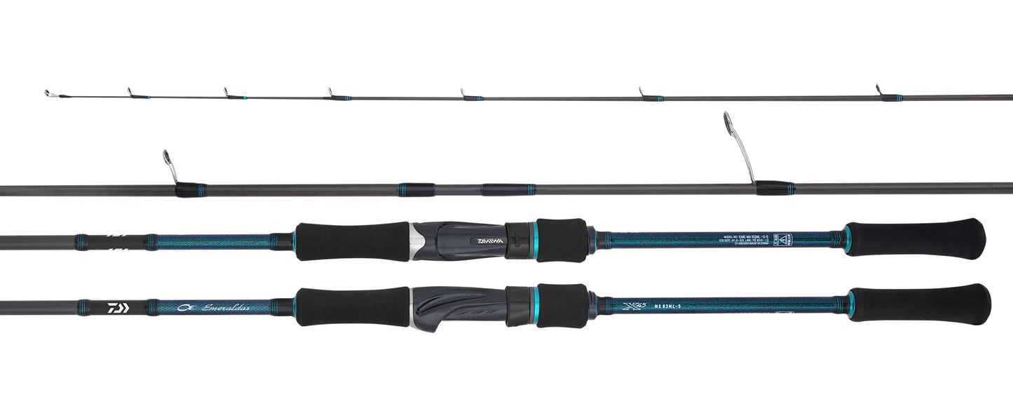Daiwa 20 Emeraldas MX Spinning Rods