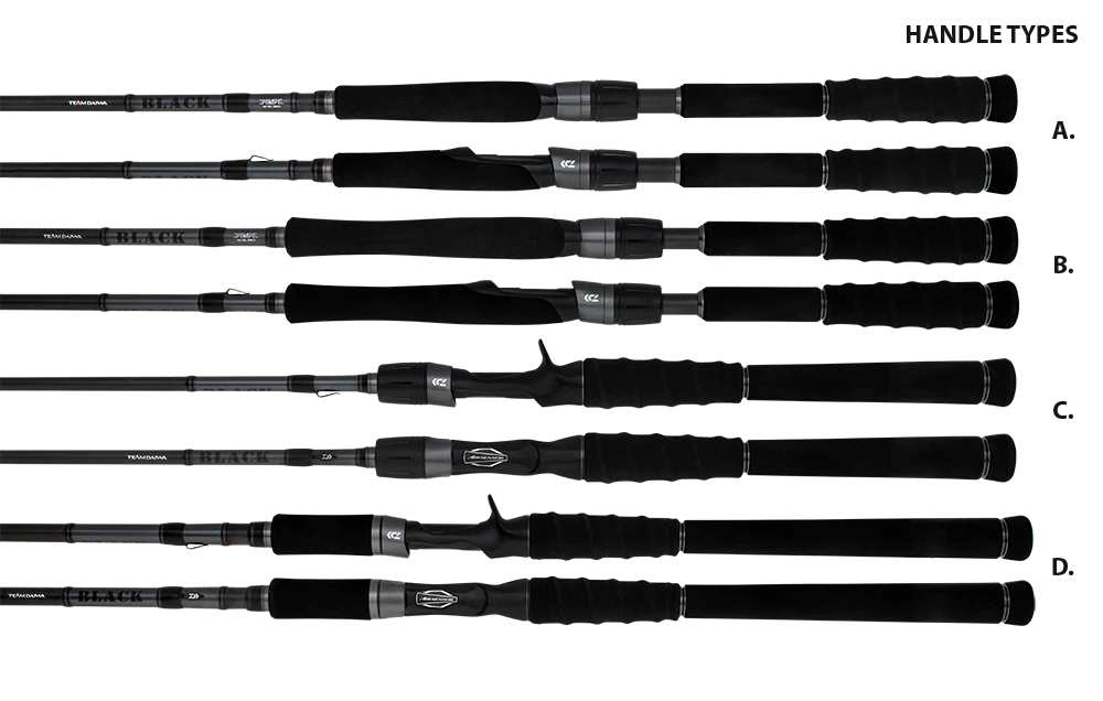 Daiwa 23 TD Black Spinning Rods