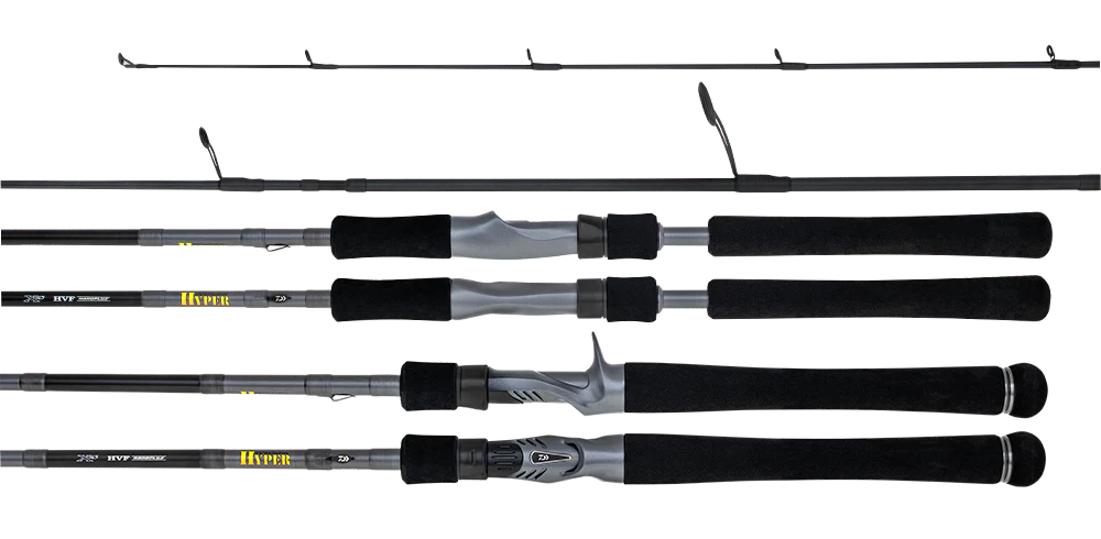 Daiwa 23 TD Hyper Baitcast Rods