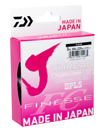 Daiwa J-Thread Finesse Flurocarbon Line