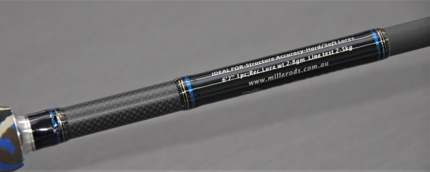 Millerods Brawler 671 Spinning Rod