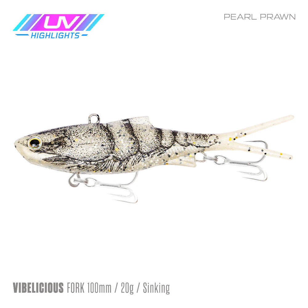 Samaki Vibelicious Fork 100mm 20g Soft Vibe Lure