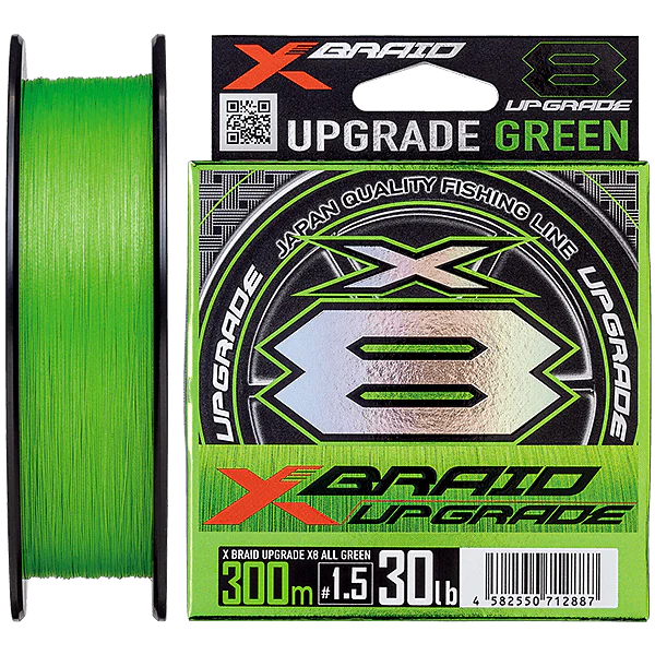 X-Braid Upgrade x8 300m Braided Fishing Line