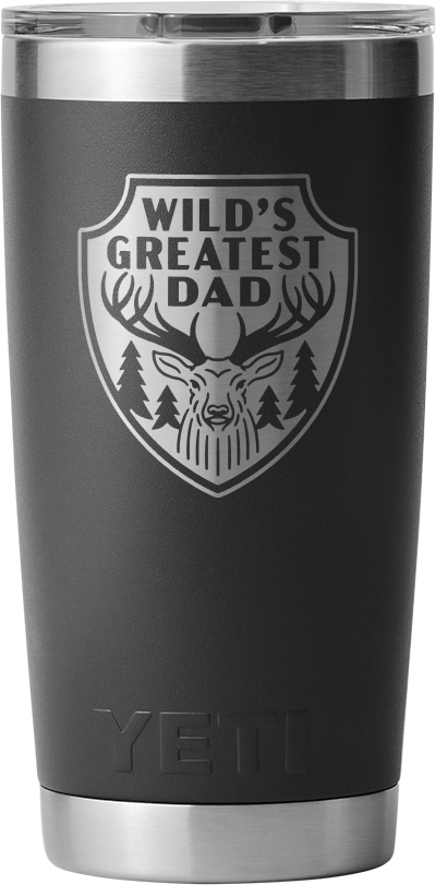 Yeti Rambler 20oz - Wilds Greatest Dad