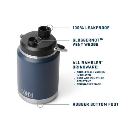 Yeti Rambler Half Gallon Jug