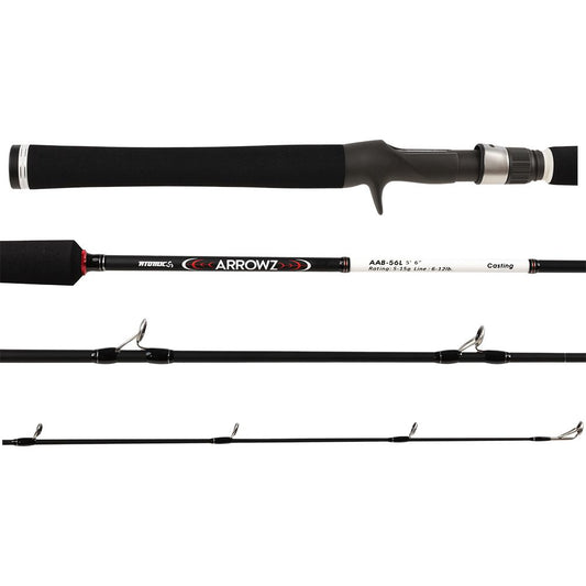 Atomic Arrowz Casting 5ft 6in 1pc 6-12lb Baitcast Rod