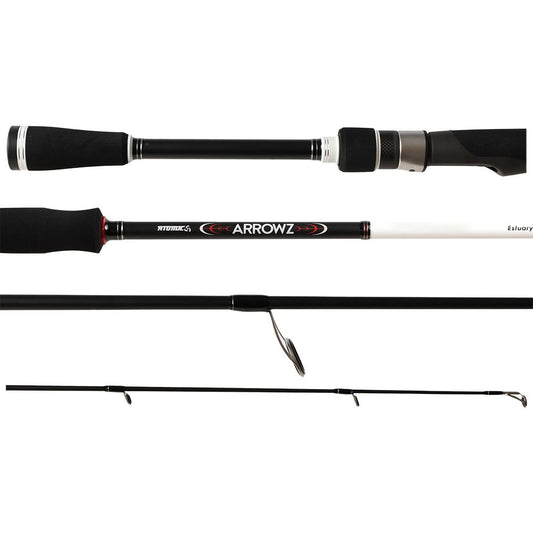 Atomic Arrowz Estuary Spinning Rod 7ft 2pc 2-6lb