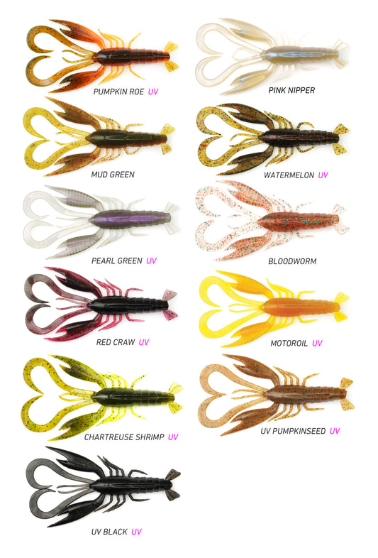 Prolure Live Cray 80mm Soft Plastic Lure