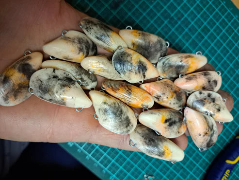 Outback Breamer Baits Mussel Vibe Clickers