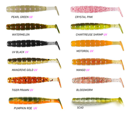 Prolure Paddle Grub 65mm Soft Plastic Lure