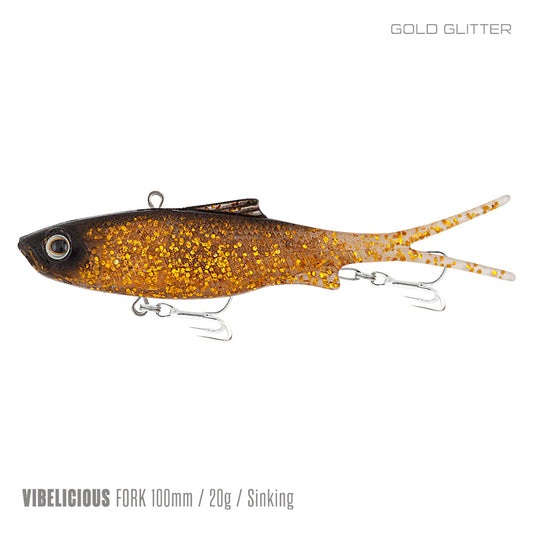 Samaki Vibelicious Fork 100mm 20g Soft Vibe Lure