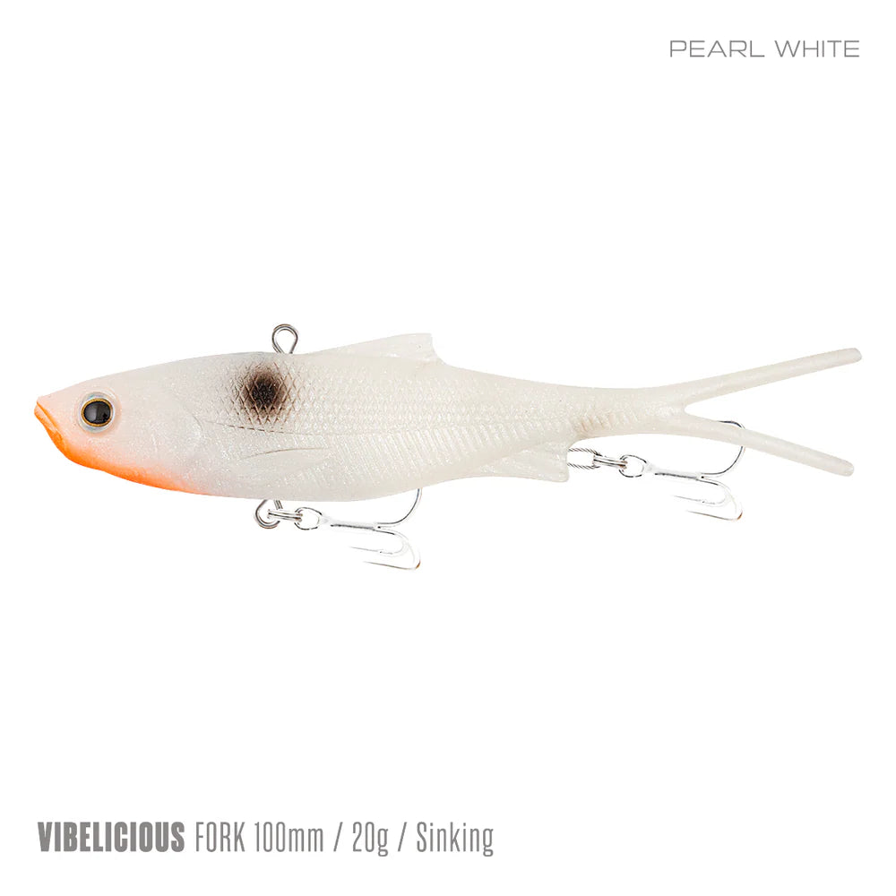 Samaki Vibelicious Fork 100mm 20g Soft Vibe Lure