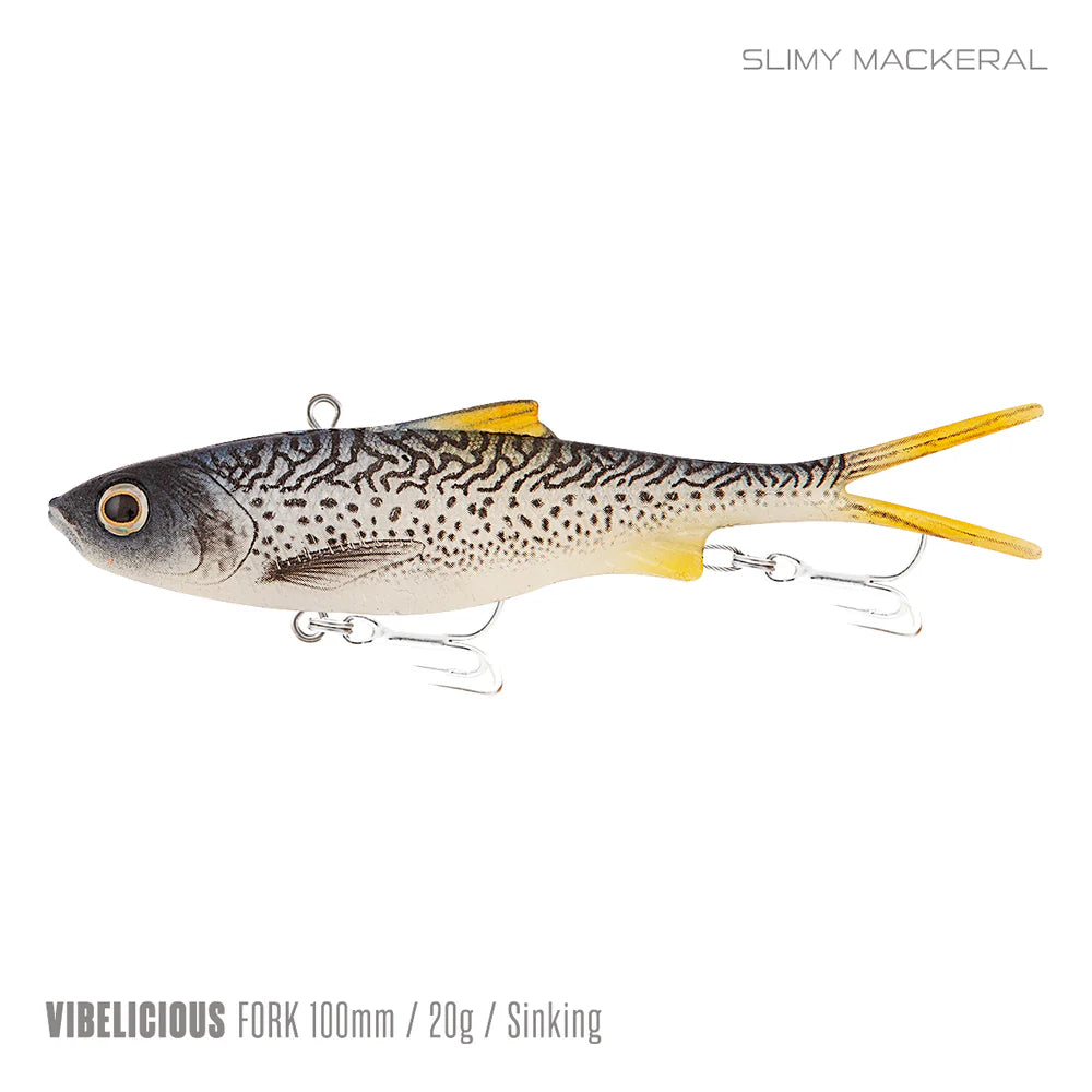 Samaki Vibelicious Fork 100mm 20g Soft Vibe Lure