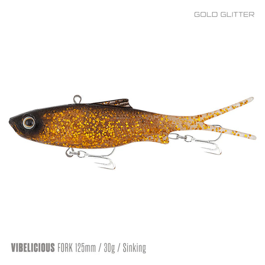 Samaki Vibelicious Fork 125mm 30g Soft Vibe Lure