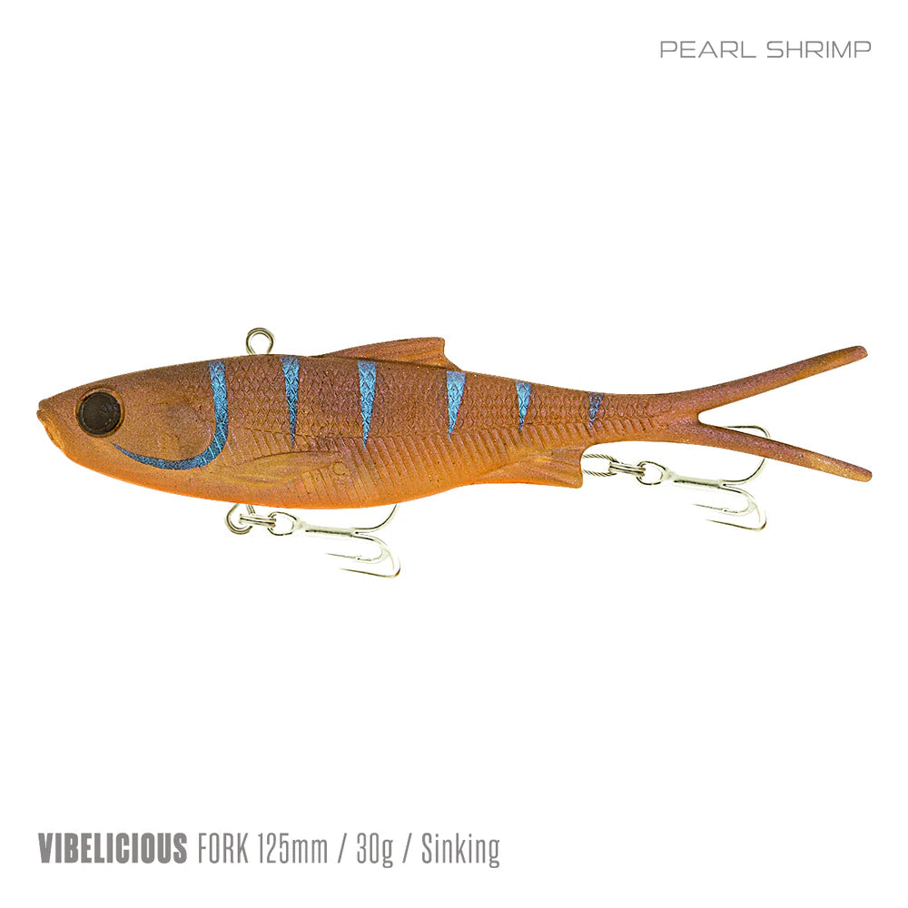 Samaki Vibelicious Fork 125mm 30g Soft Vibe Lure