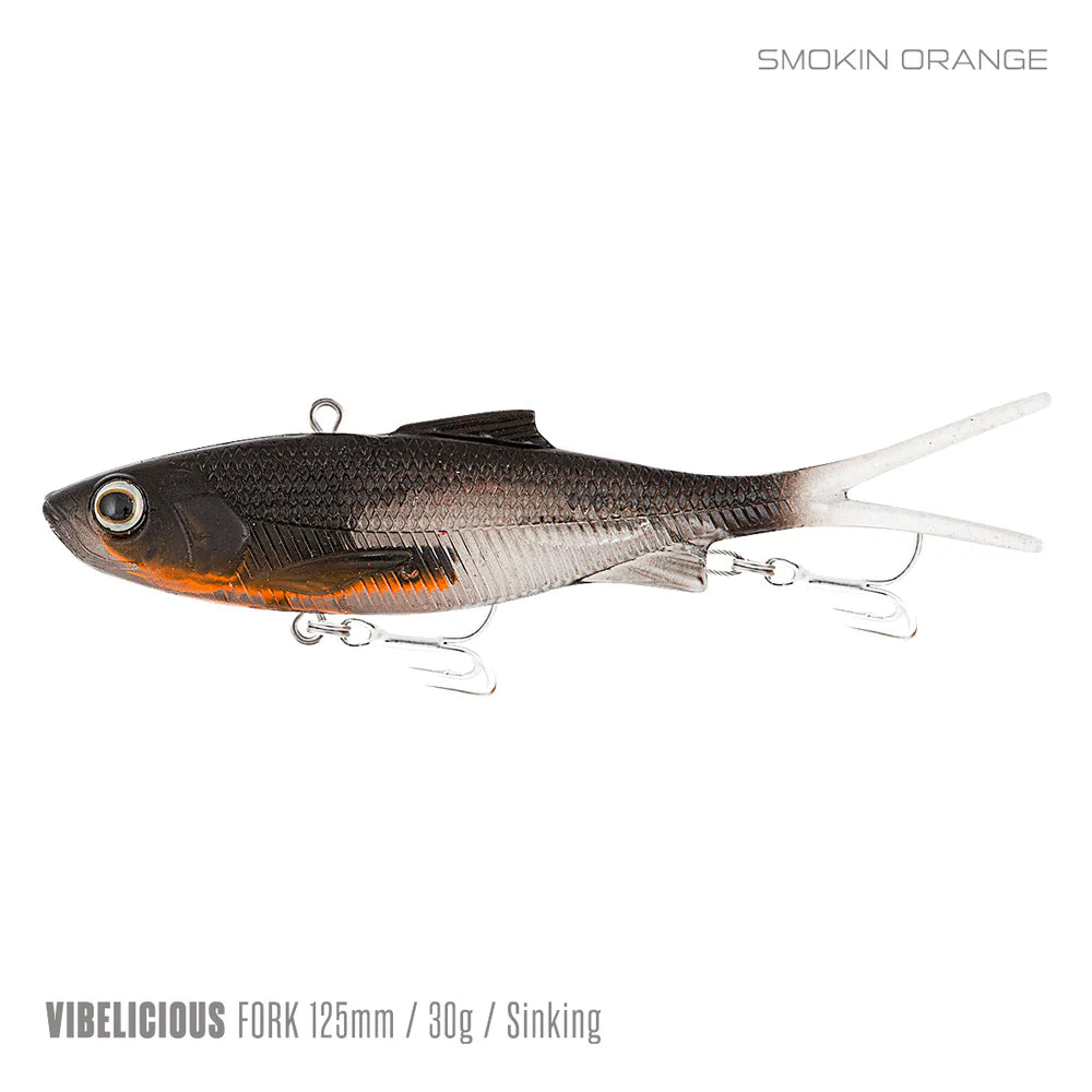 Samaki Vibelicious Fork 125mm 30g Soft Vibe Lure