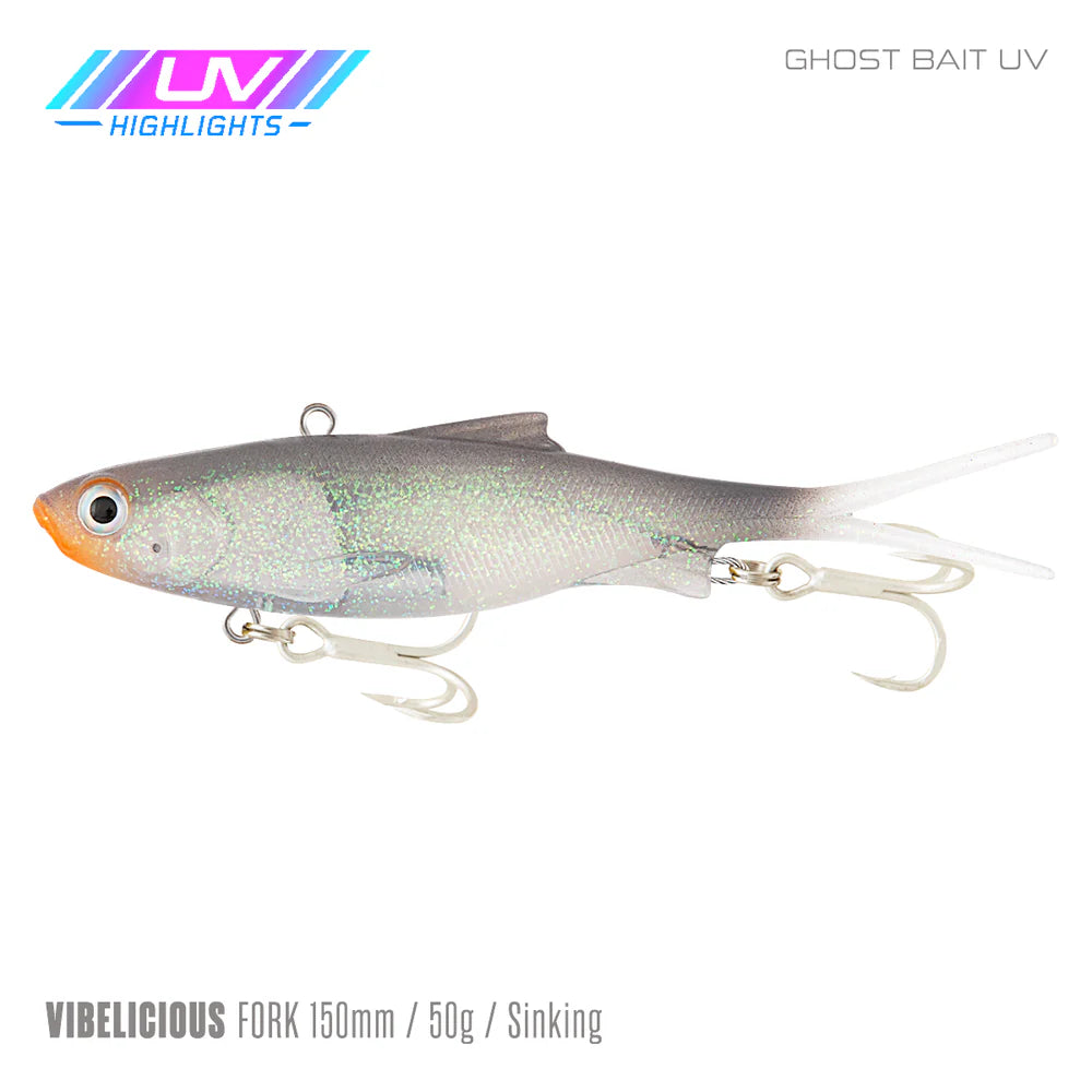 Samaki Vibelicious Fork 150mm 50g Spft Vibe Lure