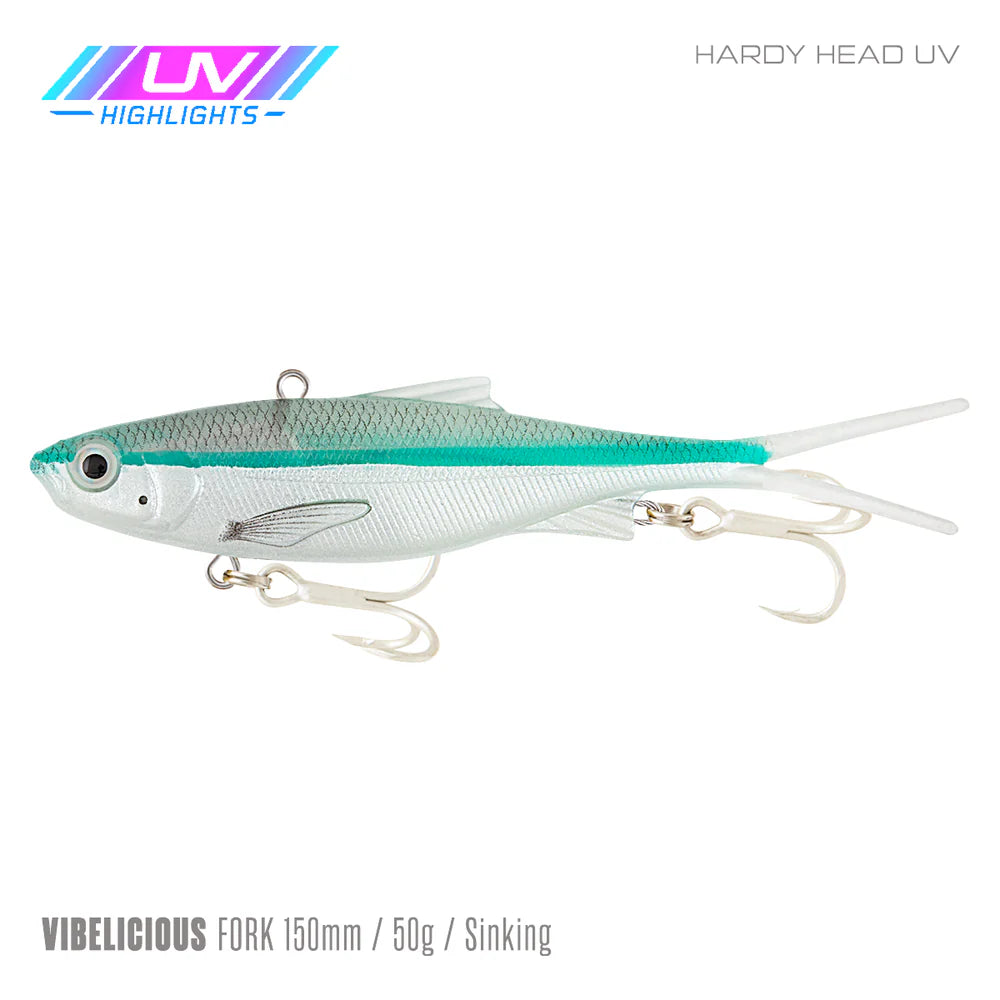 Samaki Vibelicious Fork 150mm 50g Spft Vibe Lure