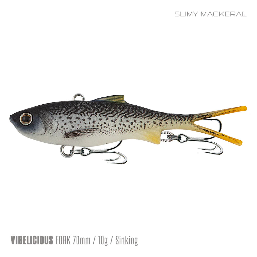 Samaki Vibelicious Fork Tail 70mm 10g Soft Vibe Lure
