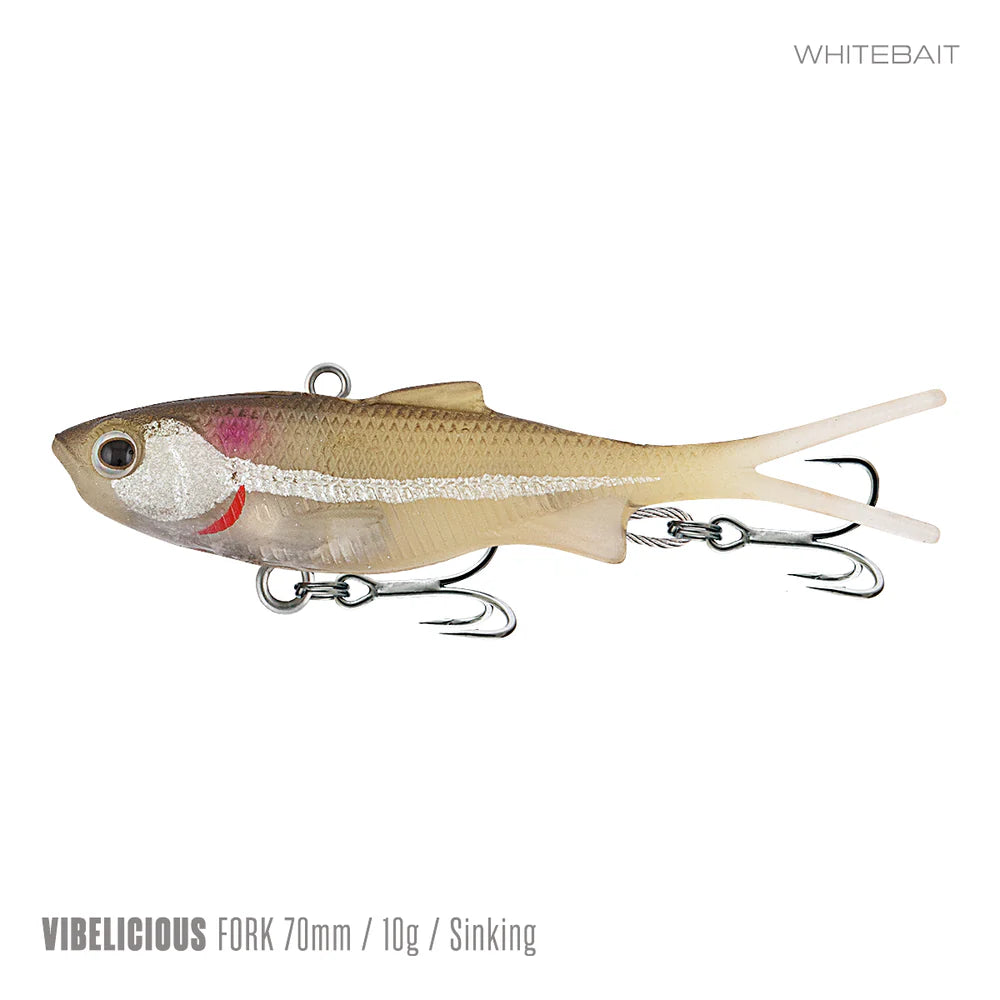 Samaki Vibelicious Fork Tail 70mm 10g Soft Vibe Lure