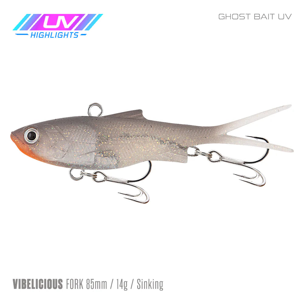 Samaki Vibelicious Fork 85mm 14g Soft Vibe Lure