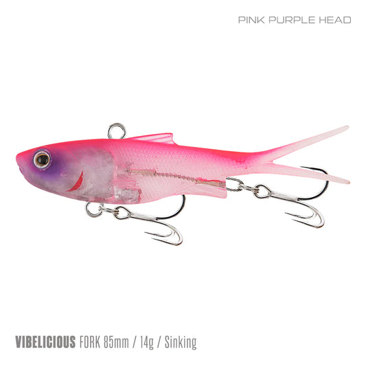 Samaki Vibelicious Fork 85mm 14g Soft Vibe Lure