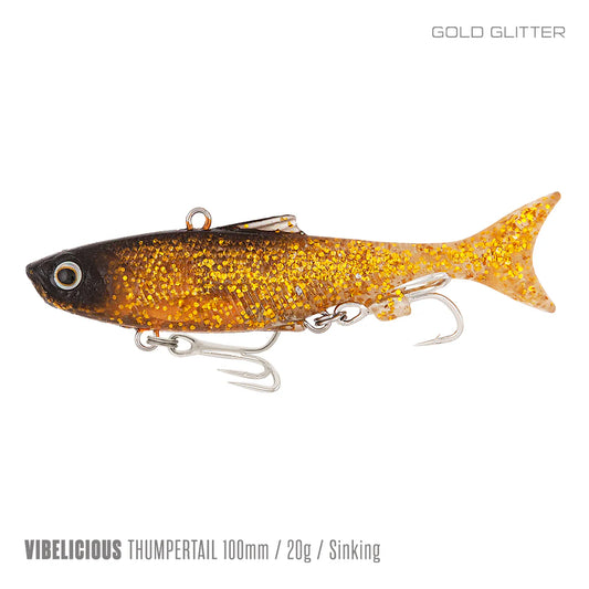 Samaki Vibelicious Thumper 100mm 20G Soft Vibe Lure