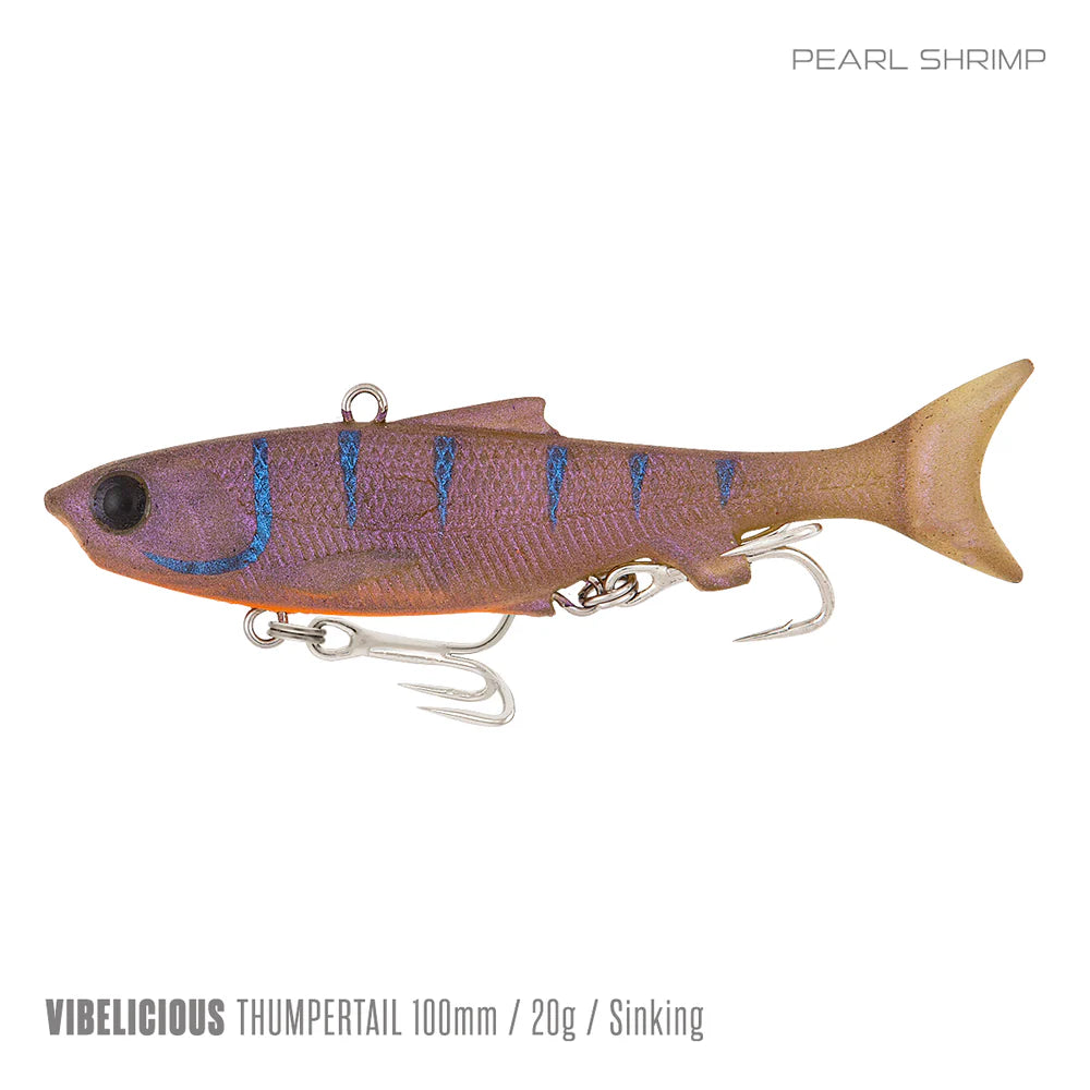 Samaki Vibelicious Thumper 100mm 20G Soft Vibe Lure
