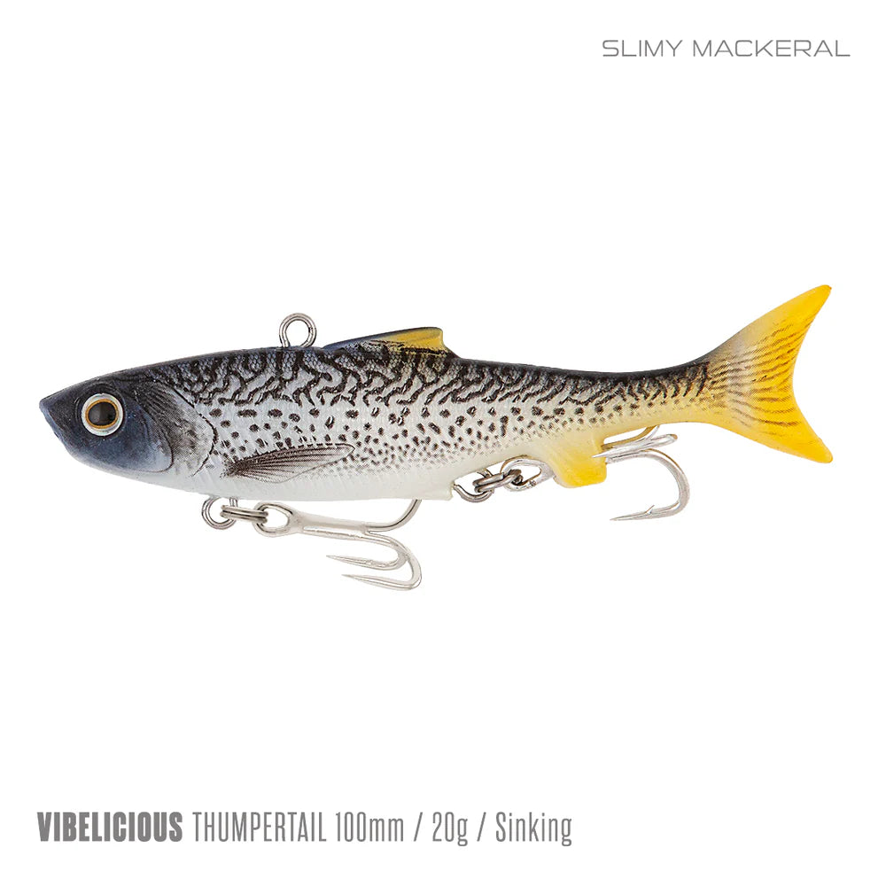 Samaki Vibelicious Thumper 100mm 20G Soft Vibe Lure