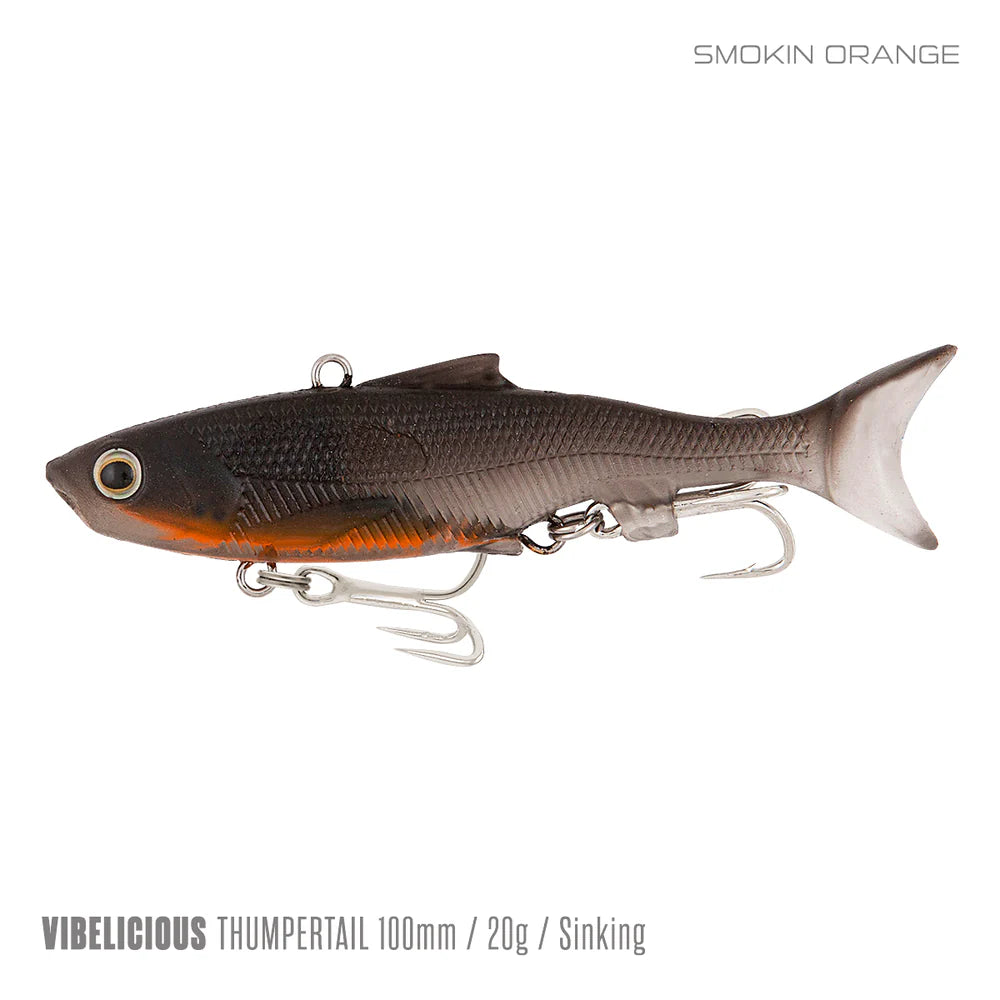 Samaki Vibelicious Thumper 100mm 20G Soft Vibe Lure