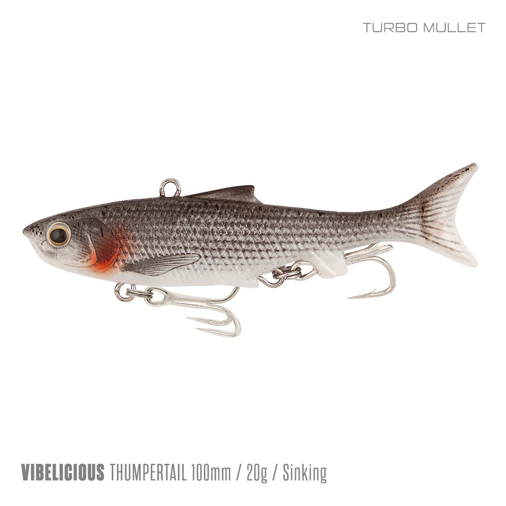 Samaki Vibelicious Thumper 100mm 20G Soft Vibe Lure