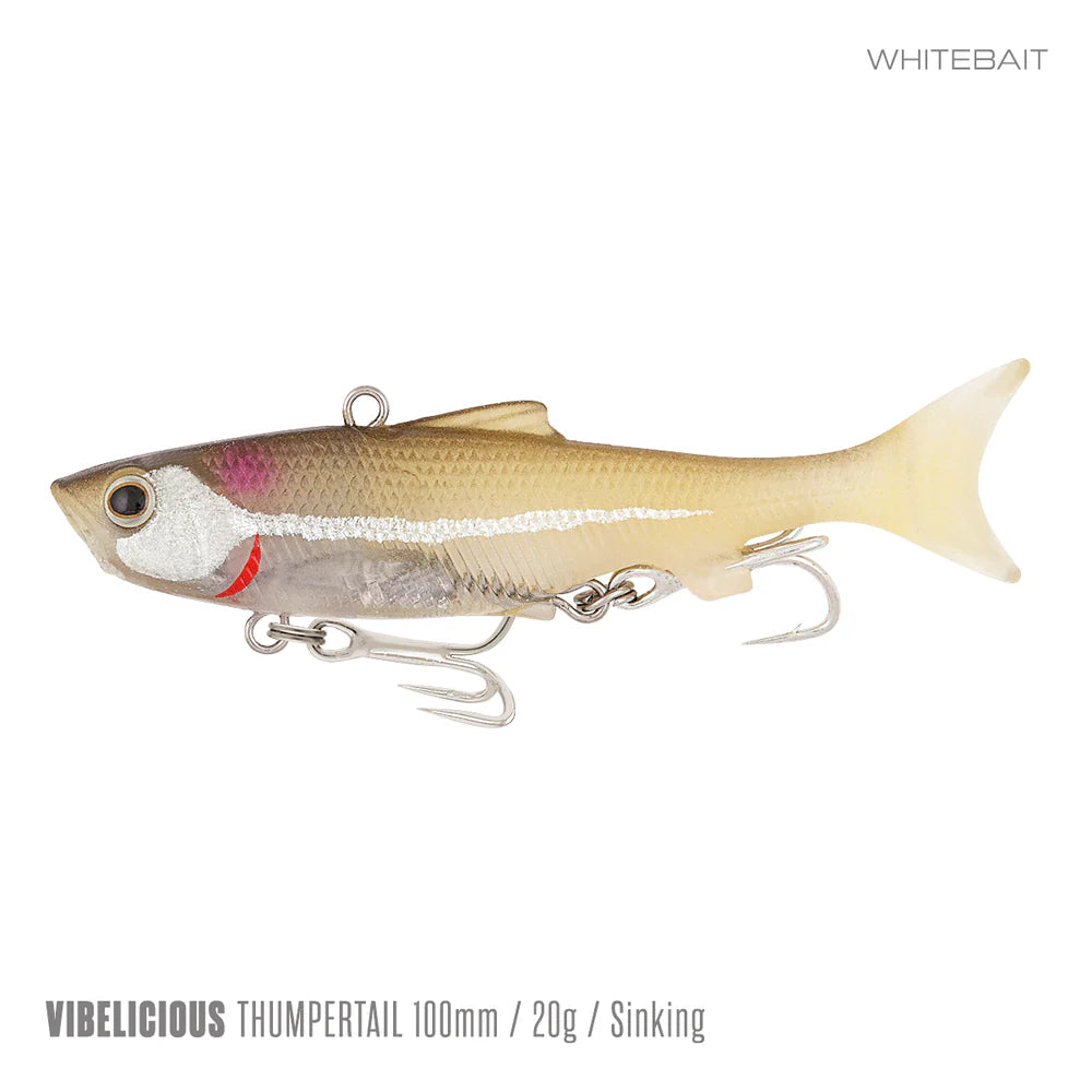 Samaki Vibelicious Thumper 100mm 20G Soft Vibe Lure