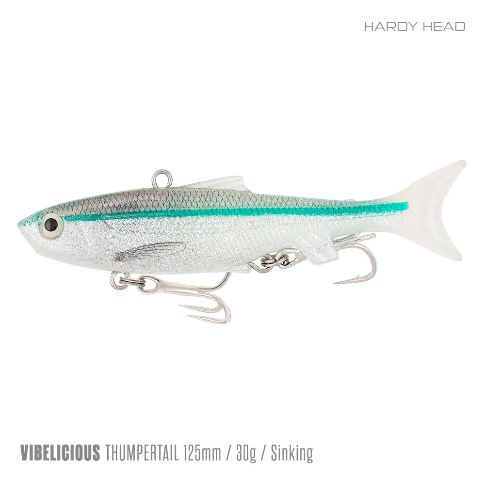 Samaki Vibelicious Thumper 125mm 30G Soft Vibe Lure