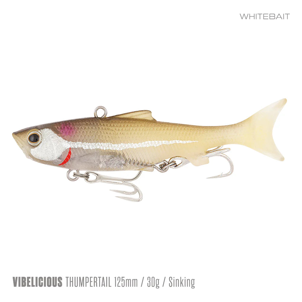 Samaki Vibelicious Thumper 125mm 30G Soft Vibe Lure