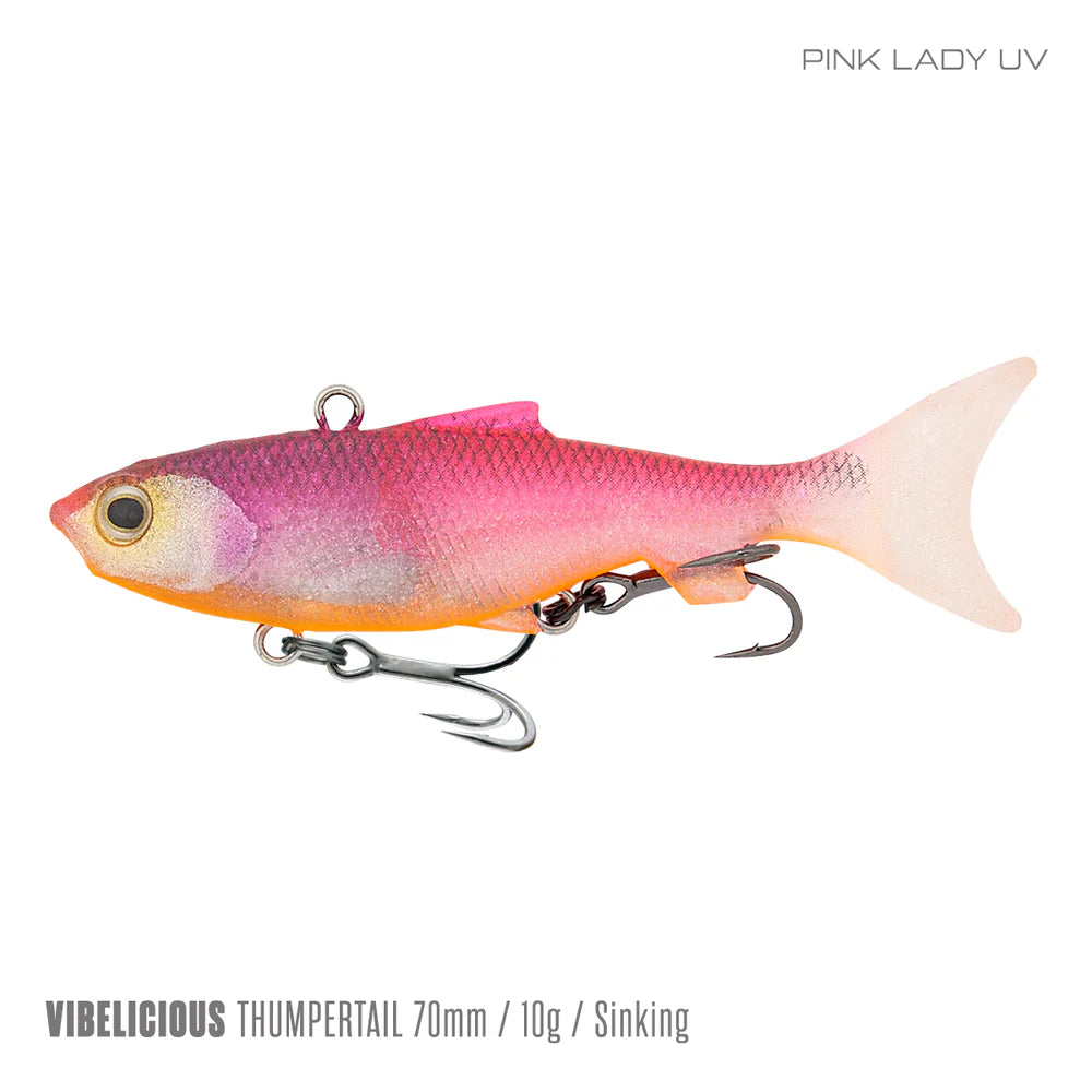 Samaki Viblicious Thumper 70mm 11g Soft Vibe Lure