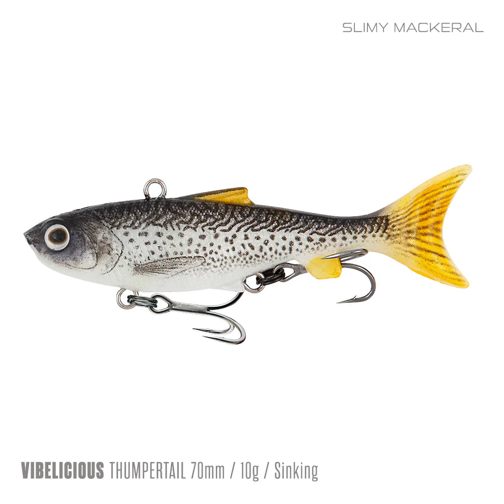 Samaki Viblicious Thumper 70mm 11g Soft Vibe Lure