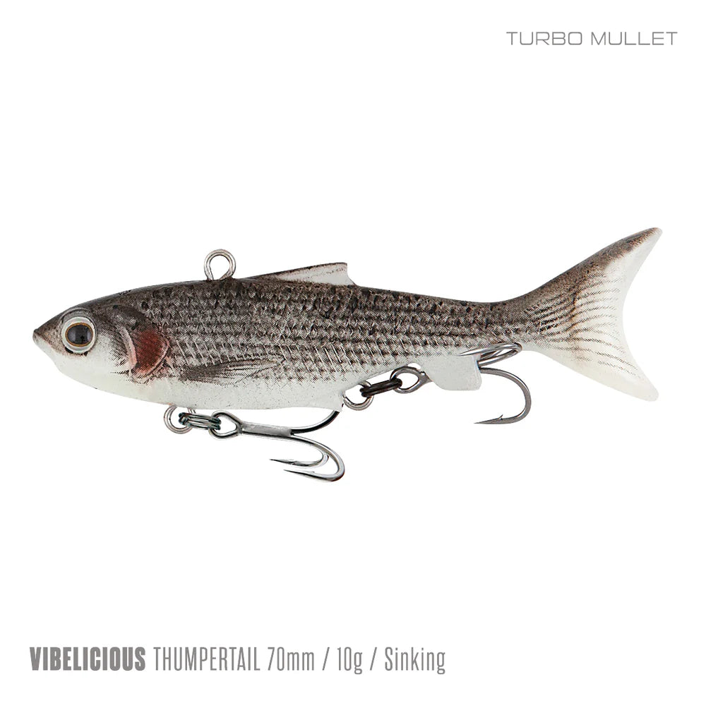 Samaki Viblicious Thumper 70mm 11g Soft Vibe Lure