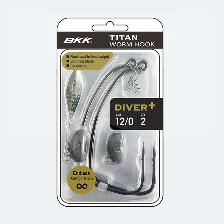 BKK Titan Diver Plus Worm Hook