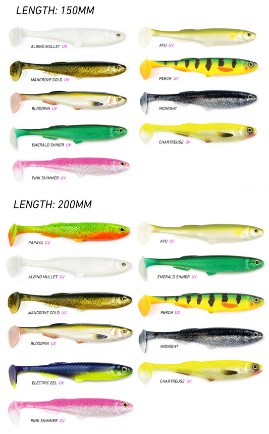 Prolure XL Shad 200mm Soft Plastic Lure