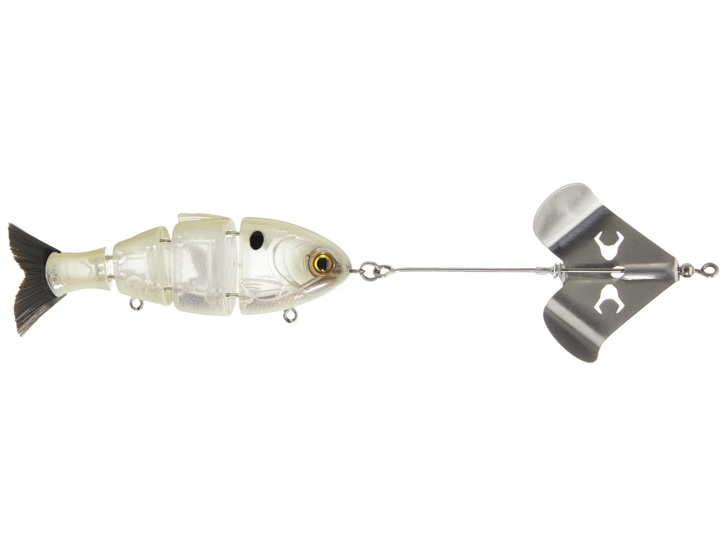 BUcca Buzzing Baby Bull Shad 3.75in Buzzing Swimbait Lure